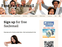 Tablet Screenshot of getfreefaxtoemail.co.za